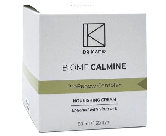 Dr. Kadir Biome-Calmine Nourishing Cream Поживний крем, 50 мл, фото 