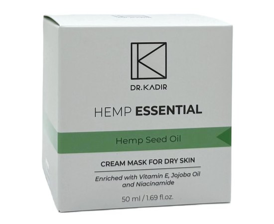 Dr. Kadir Hemp Essential Cream-Mask for Dry Skin Маска-крем з екстрактом канабісу для сухої шкіри, 50 мл, фото _ab__is.image_number.default