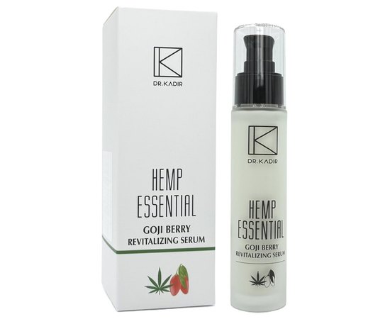 Восстанавливающая сыворотка с ягодами годжи Dr. Kadir Hemp Goji Revitalizing Serum, 50 ml