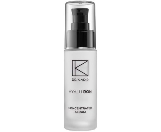 Dr. Kadir Hyalu-Ron Low Molecular Hyaluronic Concentrated Serum Зволожуюча сироватка з гіалуроновою кислотою, 30 мл, фото 