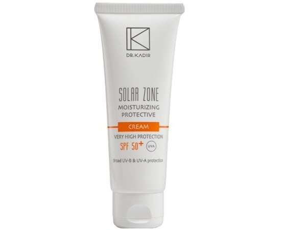 Крем увлажняющий защитный SPF50 Dr. Kadir Solar Zone Moisturizing Protective Cream, 75 ml