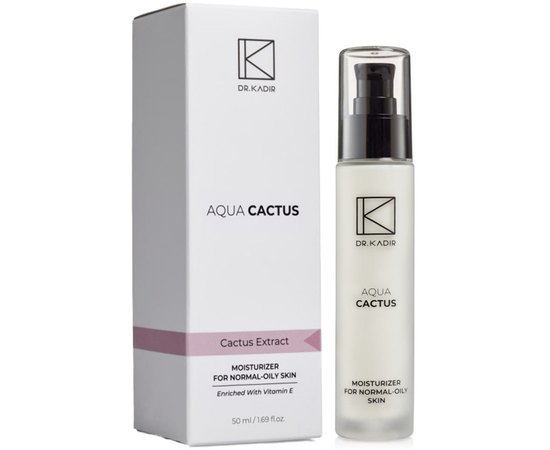 Увлажняющий крем с Кактусом Dr. Kadir Aqua-Cactus Moisturizer Cream, 50 ml, изображение 2