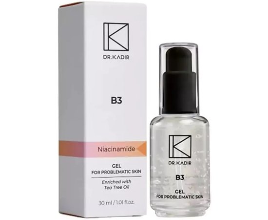 Dr. Kadir B3 Treatment Gel For Problematic Skin Лікувальний гель для проблемної шкіри, 30 мл, фото _ab__is.image_number.default