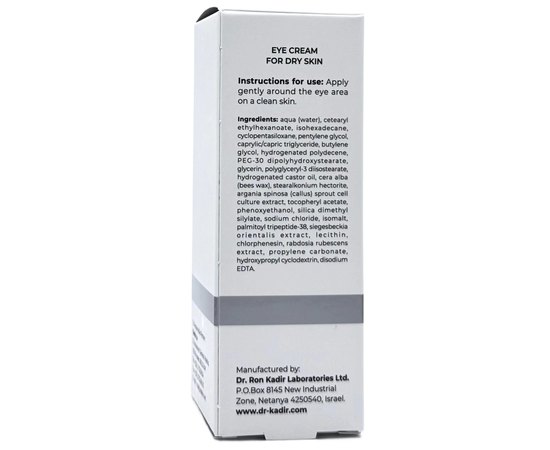 Крем под глаза для сухой кожи Dr. Kadir Creative Eye Cream For Dry Skin, 30 ml, изображение 3