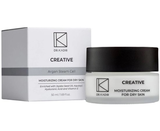 Увлажняющий крем для нормальной и сухой кожи Dr. Kadir Creative Moisturizing Cream For Dry Skin, 50 ml, изображение 2