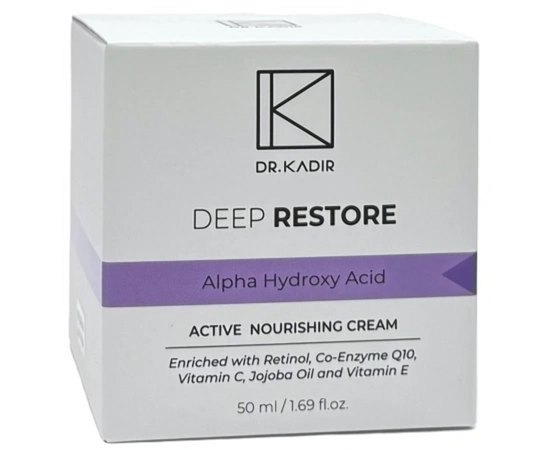 Крем активный ночной лечебный Dr. Kadir Deep Restore Active Night Treatment Cream, 50 ml, изображение 2