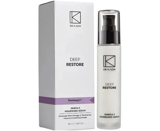 Dr. Kadir DEEP RESTORE Serum Omega 3 Сироватка для обличчя, 50 мл, фото 