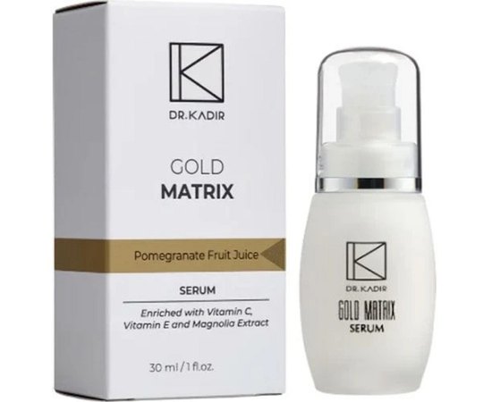 Сыворотка анти-возрастная Dr. Kadir Gold Matrix Anti Aging Serum, 30 ml, изображение 2