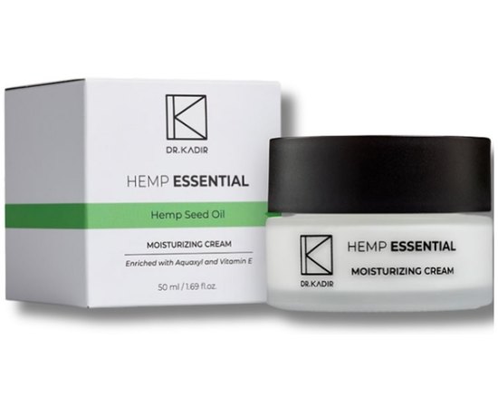 Dr. Kadir Hemp Essential Moisturizing Cream Зволожуючий крем c екстрактом канабісу, 50 мл, фото _ab__is.image_number.default