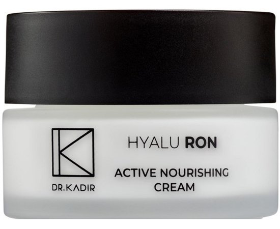 Dr. Kadir Hyalu-Ron Low Molecular Hyaluronic Nourishing Cream Активний живильний крем з низкомолекулярною гіалуроновою кислотою, 50 мл, фото 