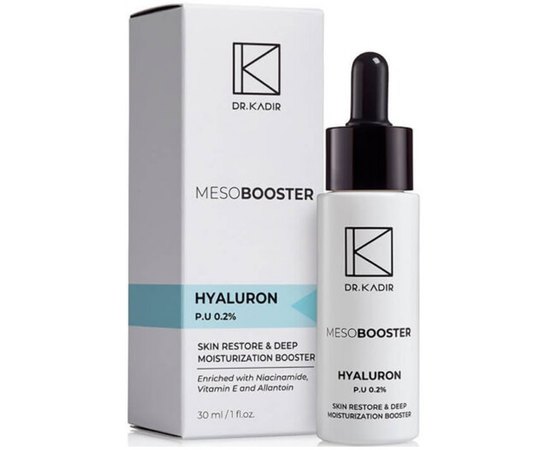 Мезо бустер с гиалуроновой кислотой Dr. Kadir Meso Booster Hyaluron, 30  ml, изображение 2