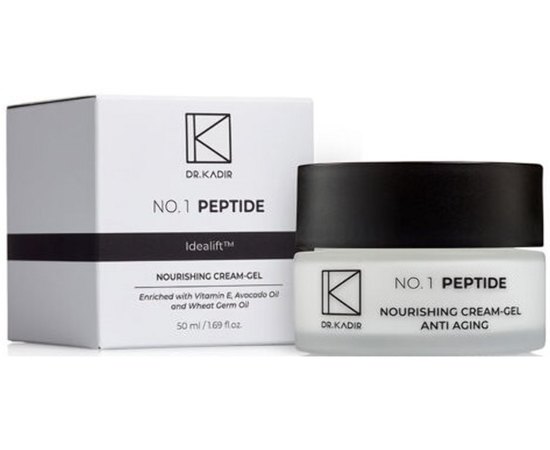 Пептидний живильний крем-гель Dr. Kadir No.1 Peptide Anti Aging Nourishing Cream-Gel, 50 ml, фото _ab__is.image_number.default