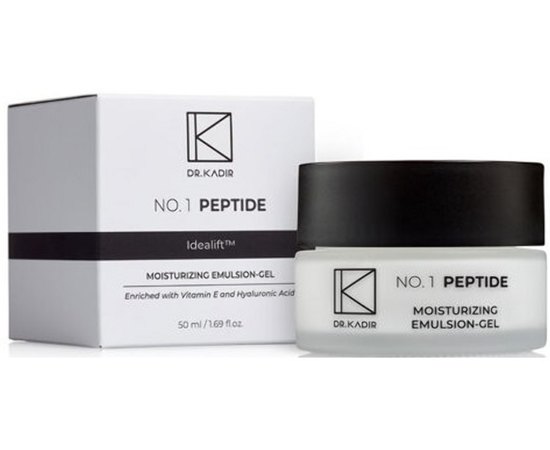 Пептидна зволожуюча емульсія-гель Dr. Kadir No.1 Peptide Moisturizing Emulsion-Gel, 50 ml, фото _ab__is.image_number.default