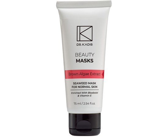 Dr. Kadir Seaweed Mask For Normal Skin Маска Морські водорості для нормальної шкіри, 75 мл, фото 