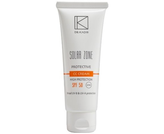 Защитный CC-крем SPF50 Dr. Kadir Solar Zone Protective CC-Cream, 75 ml