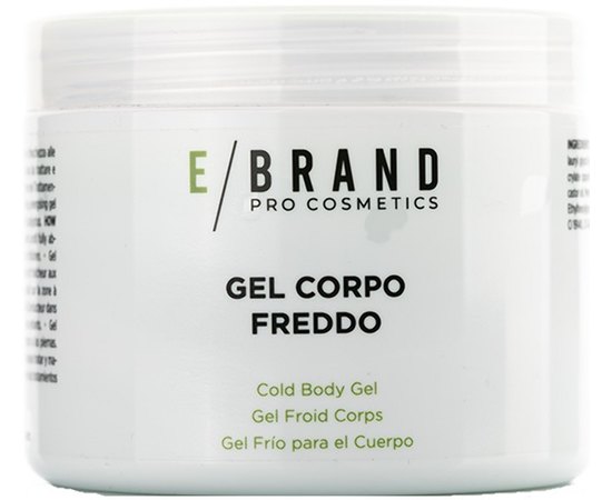 Охолоджуючий гель для тіла Ebrand Gel Corpo Freddo, 500 ml, фото 