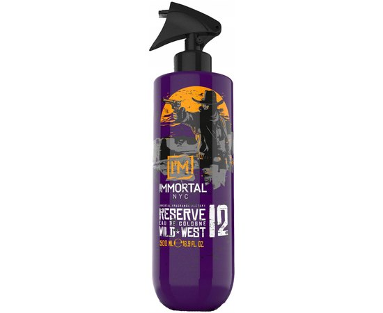 Одеколон после бритья Immortal NYC Barber Reserve Wild West, 500 ml