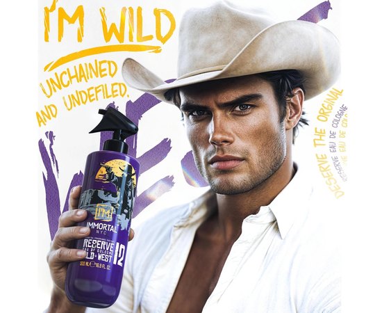 Одеколон после бритья Immortal NYC Barber Reserve Wild West, 500 ml, изображение 3