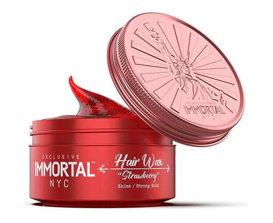 Воск для волос Immortal NYC Strawberry, 50 ml, изображение 2