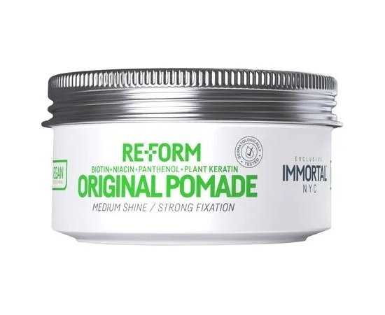 Помада для укладання волосся Immortal Vegan Re Form Original Pomade, 150 ml, фото 