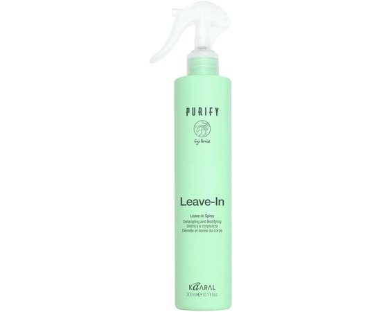 Інтенсивно-відновлюючий спрей Kaaral Purify Restructure Leave-In Spray, 300 ml, фото 