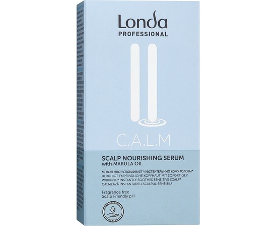 Сыворотка для питания кожи головы Londa Professional C.A.L.M Scalp Nourishing Serum, 6X9ml, изображение 2