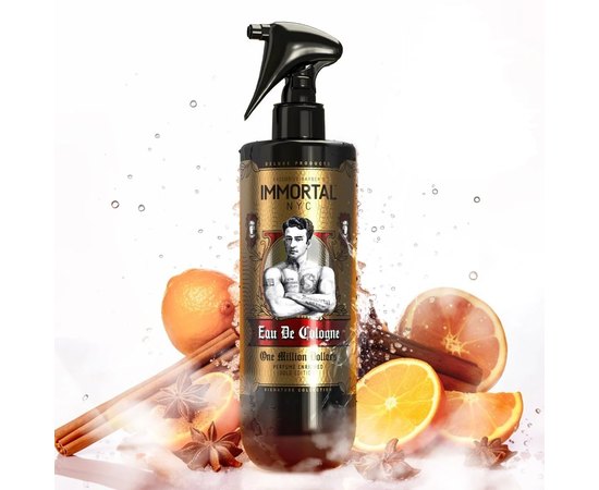 Одеколон після гоління Immortal NYC Eau De Cologne One Million Dollars, 500 ml, фото _ab__is.image_number.default
