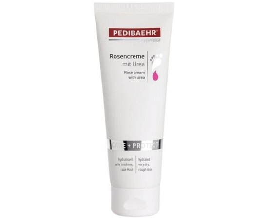 PediBaehr Rose Cream Крем з сечовиною і трояндою, фото 