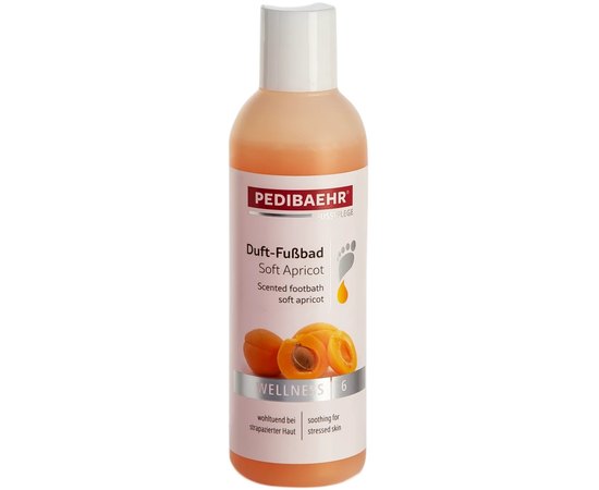 Ванна-концентрат для ног Нежный абрикос PediBaehr Wellness Fubbad Soft Apricot