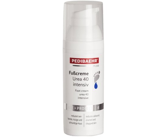 Крем для ніг інтенсивний з 40 % сечовиною PediBaehr Urea 40 intensive, 50 ml, фото 