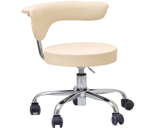 Стул со спинкой для мастера педикюра модель 325 B.S. Ukraine, изображение 3