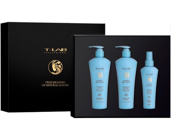 Набір T-Lab Professional Marine Bio-Filler Hair and Scalp Ritual, фото 