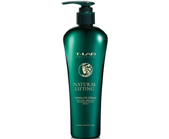Крем для природного питания кожи лица рук и тела T-Lab Professional Natural Lifting Absolute Cream, 300 ml