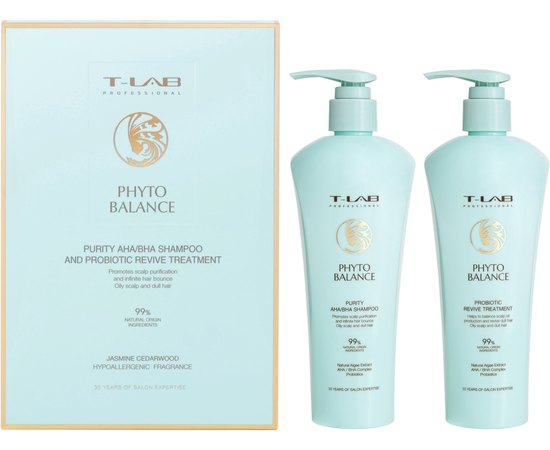 Набір T-Lab Professional Phyto Balance Purity AHA/BHA Hair Set, фото 