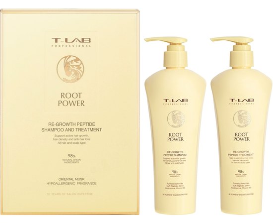 Набір T-Lab Professional Vitamin Booster Shampoo and Treatment Set, фото 