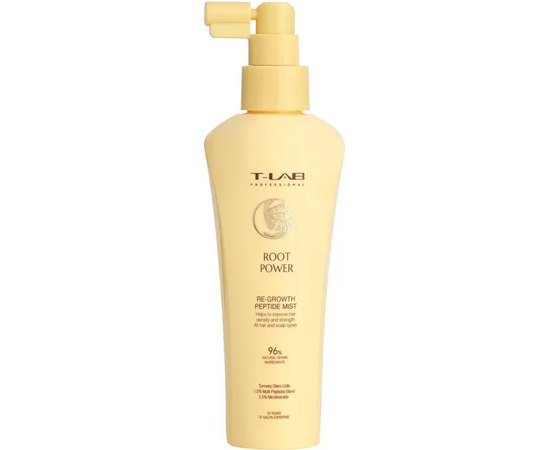 Спрей роста волос с пептидами T-Lab Professional Root Power Re-Growth Peptide Mist, 150 ml