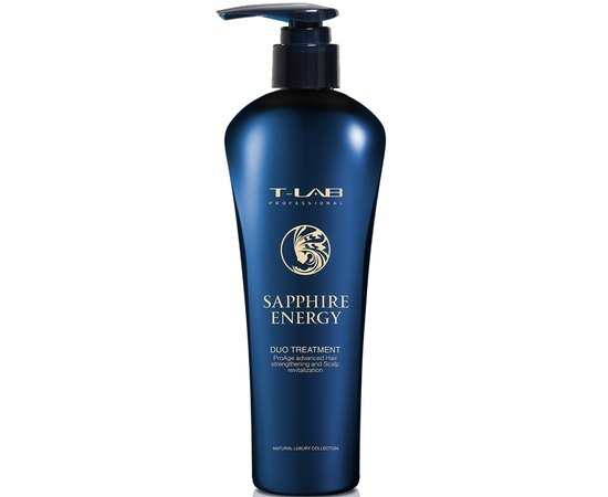 Кондиционер для укрепления и антиэйдж эффекта T-Lab Professional Sapphire Energy Duo Treatment, 300 ml