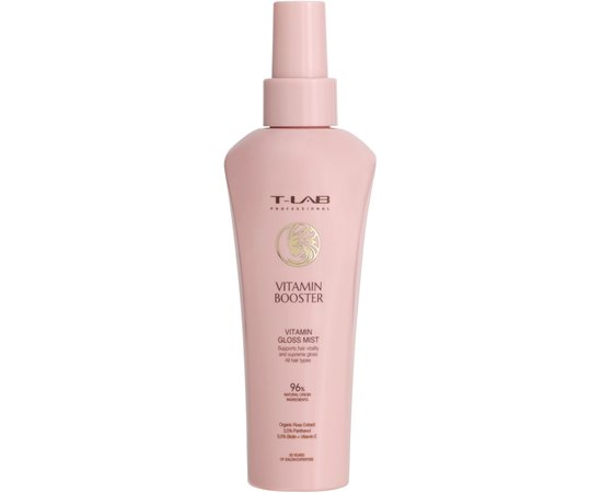 Спрей для разглаживания волос T-Lab Professional Vitamin Booster Vitamin Gloss Mist, 150 ml