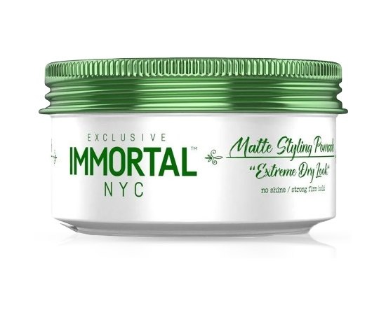 Матовая глиняная помада для волос Immortal Extreme Matte Dry Look Hair Wax, 150 ml