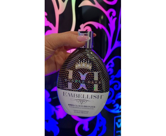 Крем для солярію для неймовірної темної засмаги Brown Sugar Double Dark Embellish 600X Cloud Bronzer, 400 ml, фото _ab__is.image_number.default Крем для солярію для неймовірної темної засмаги Brown Sugar Double Dark Embellish 600X Cloud Bronzer, 400 ml, фото _ab__is.image_number.default