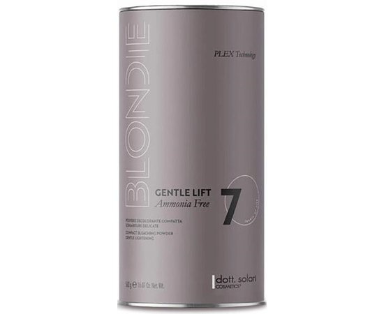 Осветляющая пудра до 7 тонов Dott.Solari Blondie Gentle Lift Ammonia Free Bleaching Powder 7, 500g