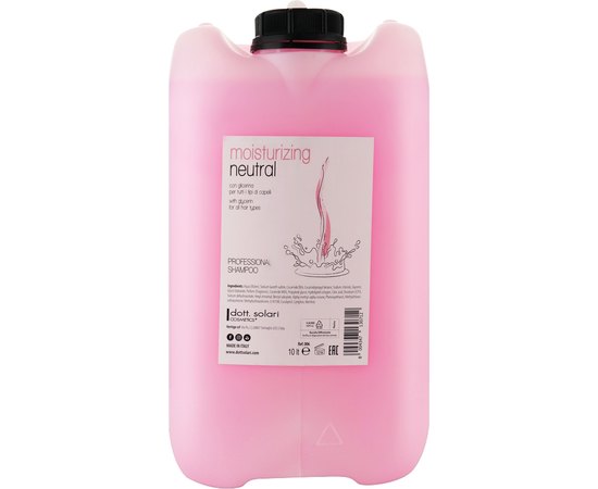 Гліцериновий нейтральний шампунь для всіх типів волосся Dott. Solari Cosmetics Professional Science & Welness Glycerin Neutral Shampoo, фото _ab__is.image_number.default