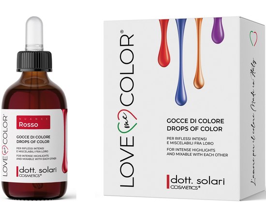 Жидкий корректор Цветные капли Dott. Solari Love Me Color Drops Of Color, 30 ml