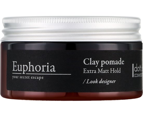 Помада глиняная для волос с матовым эффектом Dott. Solari Euphoria Clay Pomade, 100 ml