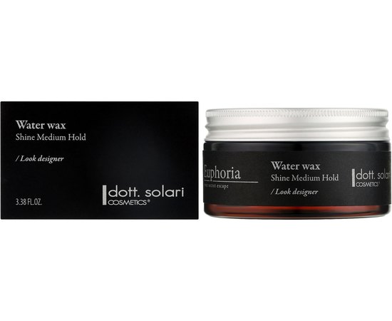 Моделирующий воск для волос на водной основе Dott. Solari Euphoria Water Wax, 100 ml, изображение 2