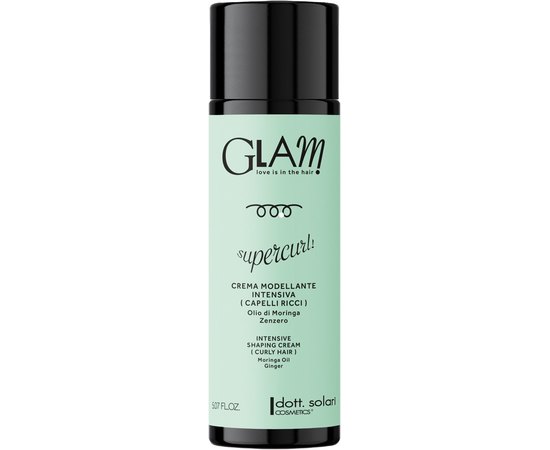 Крем интенсивный формирующий Dott. Solari Glam Curly Hair Supercurl Intensive Shaping Cream. 150 ml