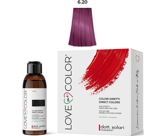 Краска прямого окрашивания Dott. Solari Love Me Color Direct Coloring, 125ml, изображение 6