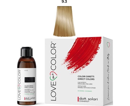 Краска прямого окрашивания Dott. Solari Love Me Color Direct Coloring, 125ml, изображение 4