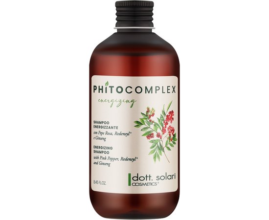 Шампунь от выпадения волос Dott. Solari Phitocomplex Energizing Shampoo