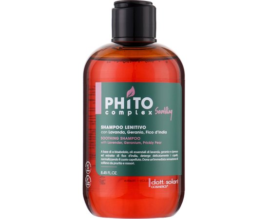 Заспокійливий шампунь Dott. Solari Phitocomplex Soothing Shampoo, фото _ab__is.image_number.default